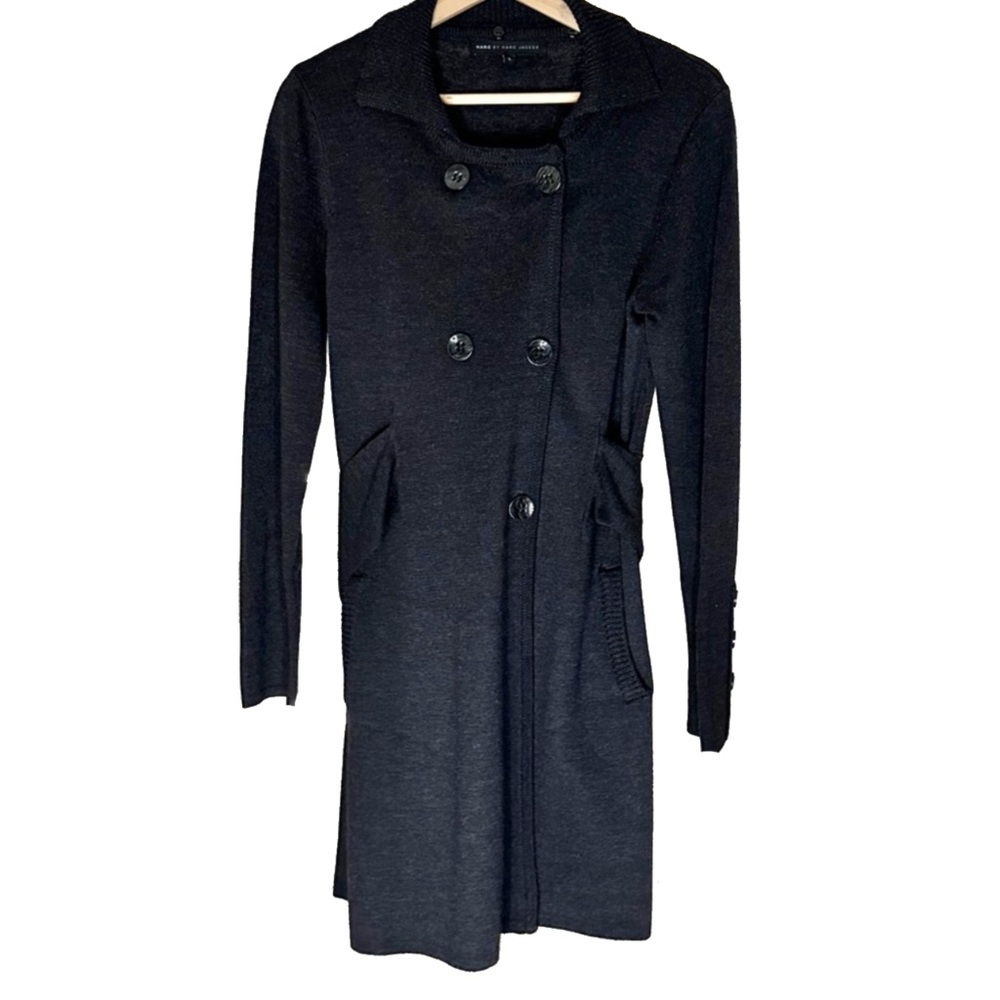 Marc Jacobs Wool Long Cardigan L